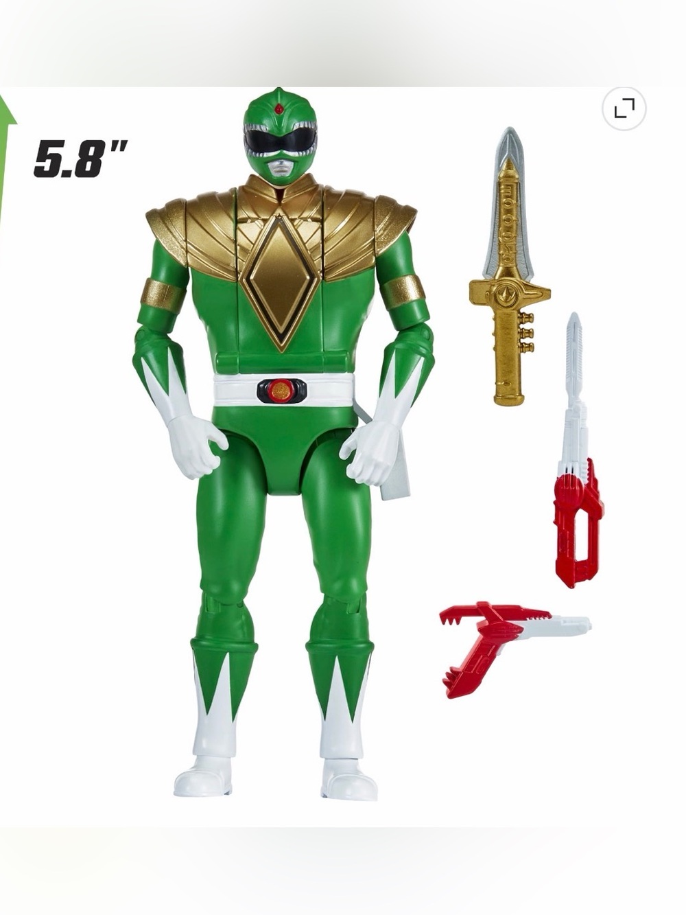 Mighty Morphin Power Rangers: Re-Ignition - Auto-Morphin Green Ranger - Picture 7 of 8